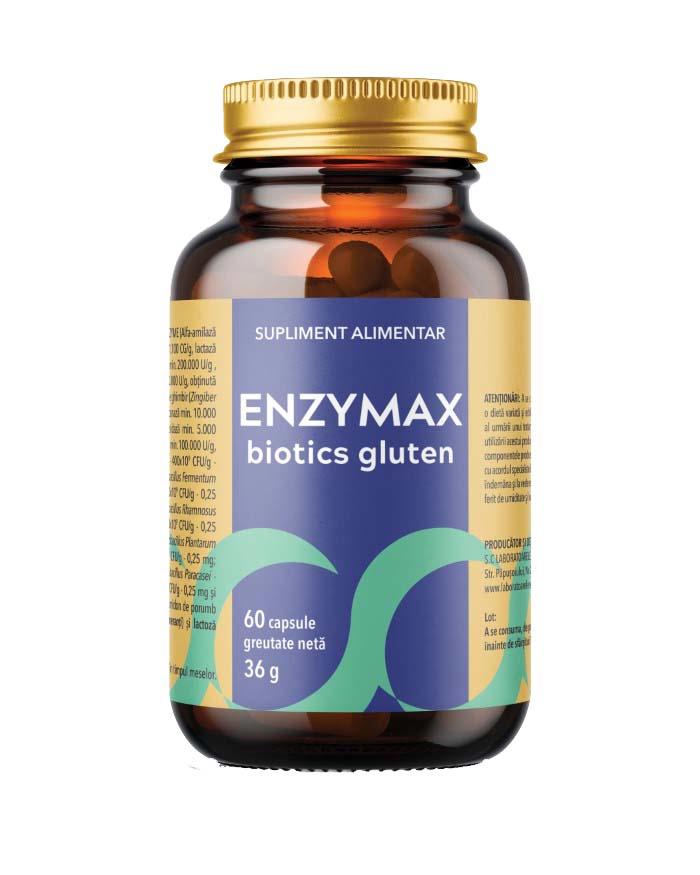 Enzymax Biotics Gluten 60 capsule Laboratoarele Remedia