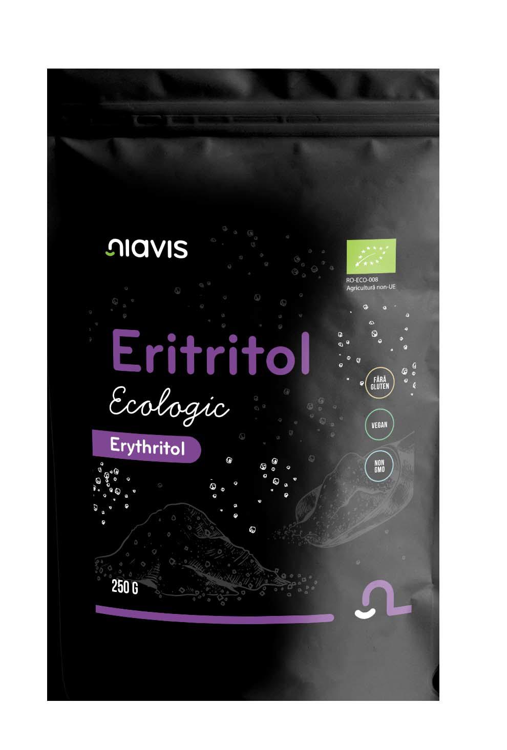 Eritritol Ecologic 250 grame Niavis