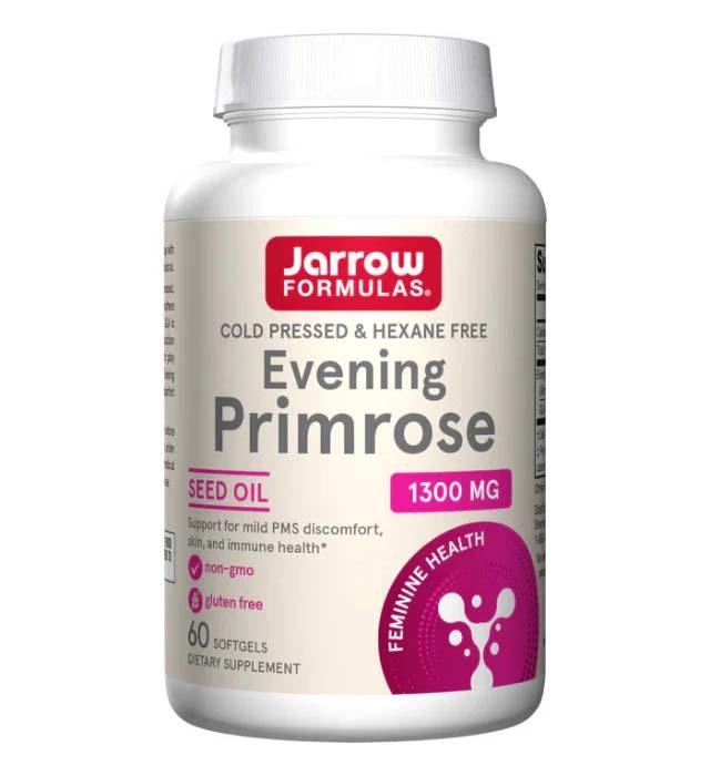 Evening Primrose 1300 miligrame Ulei de Primula 60 capsule softgels Jarrow Formulas