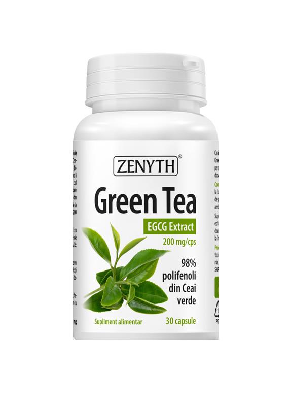 Extract de Ceai Verde Green Tea 30 capsule Zenyth
