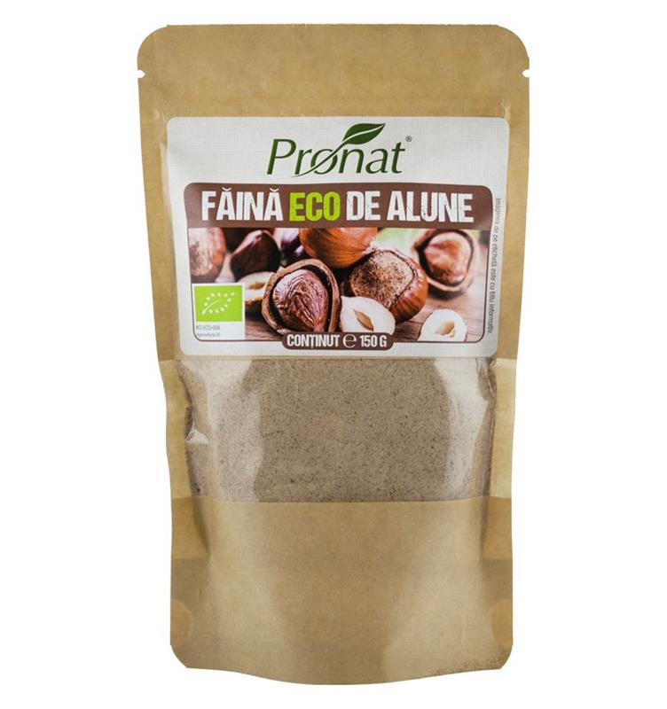 Faina din Alune de Padure Bio 150gr Pronat