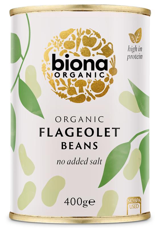 Fasole Flageolet Bio 400 grame Biona