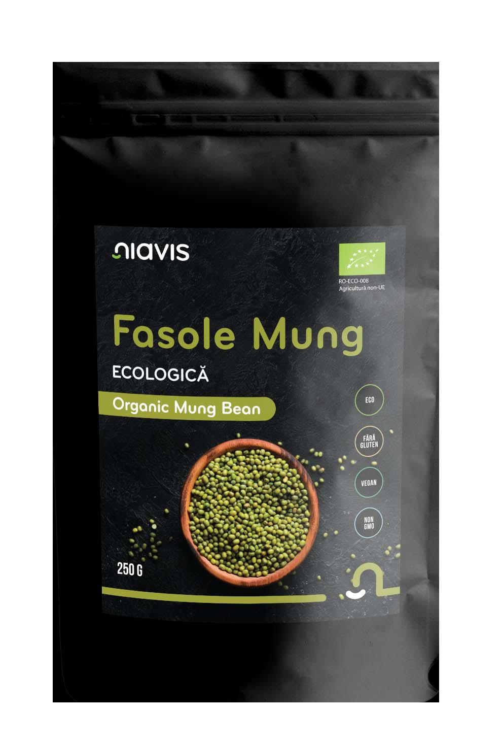 Fasole Mung Ecologica 250 grame Niavis