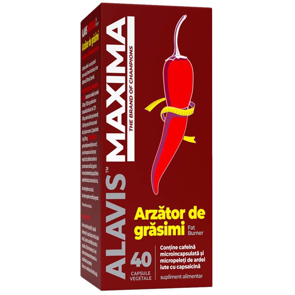 Fat Burner 40 capsule vegetale Alavis Maxima