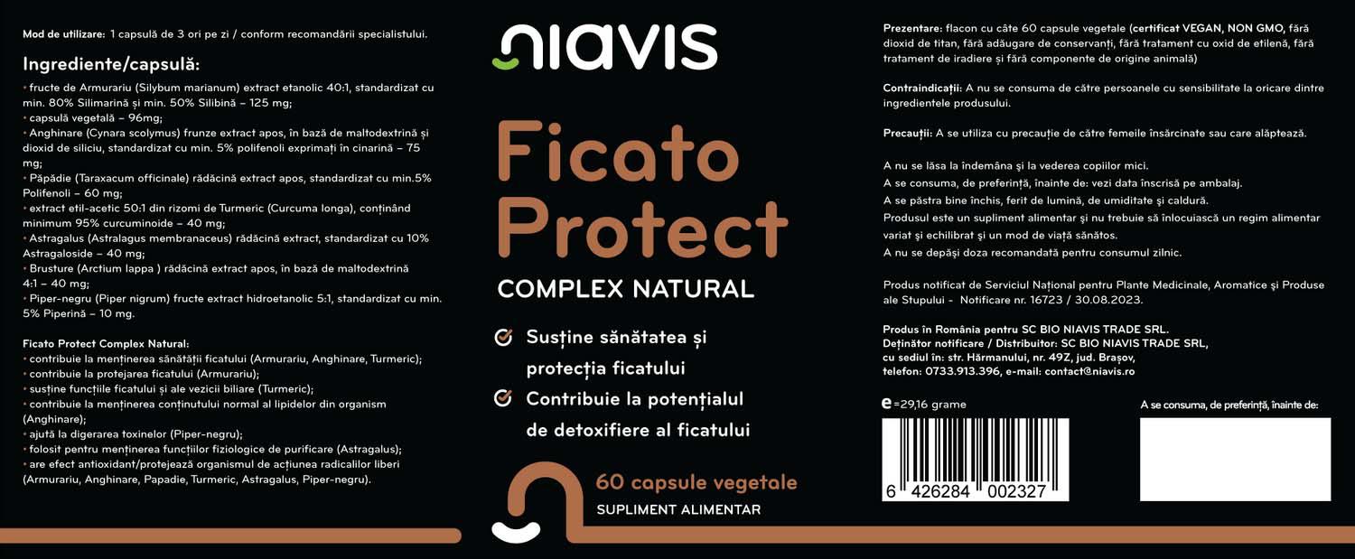 Ficato Protect Complex Natural 60 capsule Niavis