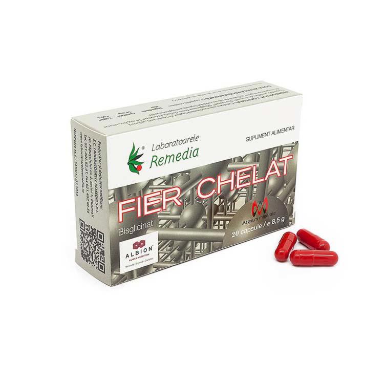 Fier Chelat 20 capsule Remedia