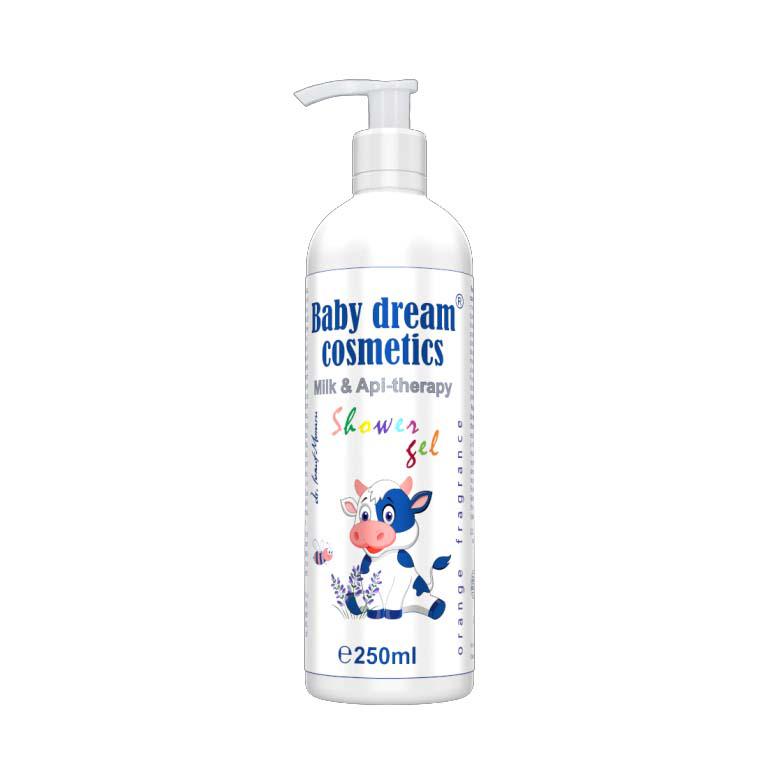 Gel de Dus Baby Dream Cosmetics Milk Api-Therapy 250 mililitri Pro Natura