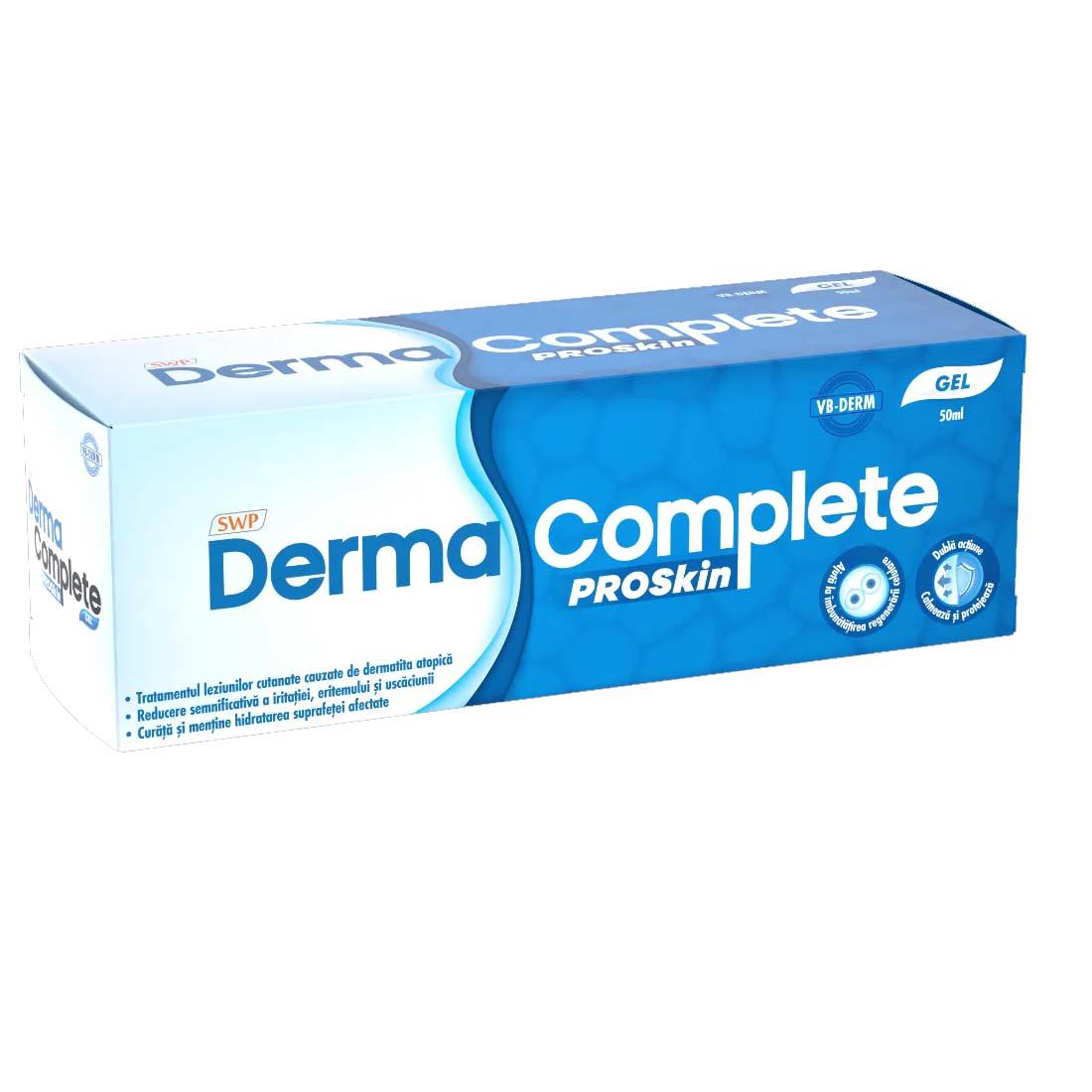 Gel pentru Afectiuni Cutanate ale Pielii Derma Complete Proskin 50 mililitri Sun Wave Pharma