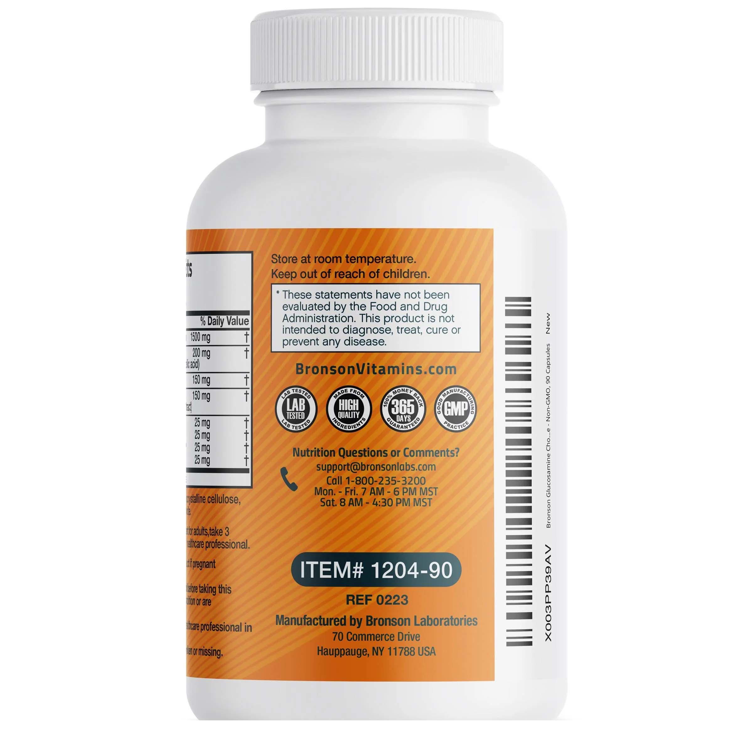 Glucosamine Chondroitin Turmeric si MSM 90 capsule Bronson Laboratories