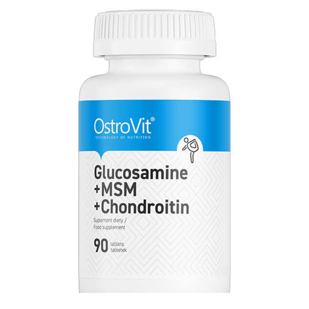Glucosamine cu MSM si Chondroitin 90 tablete OstroVit