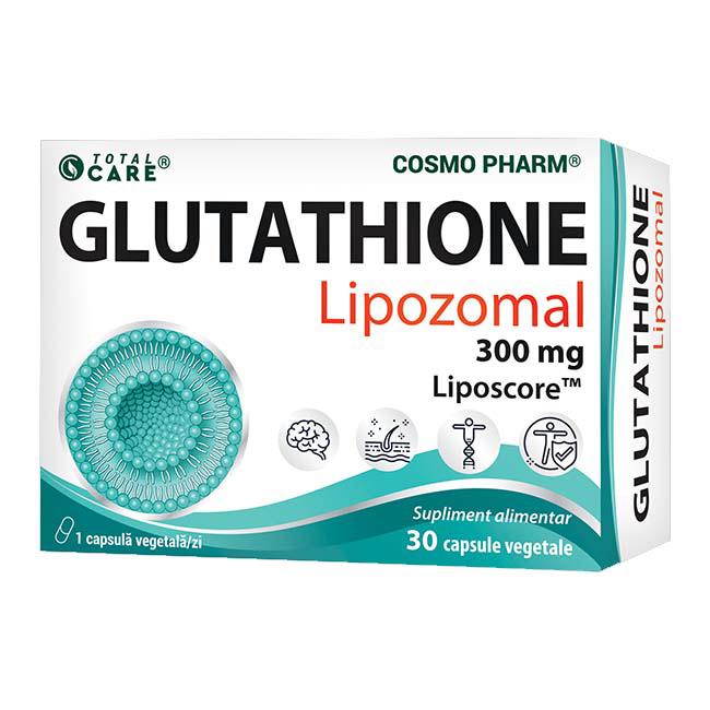 Glutathione Lipozomal 300 miligrame 30 capsule vegetale Cosmopharm