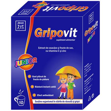 Gripovit Junior Zdrovit 10pl