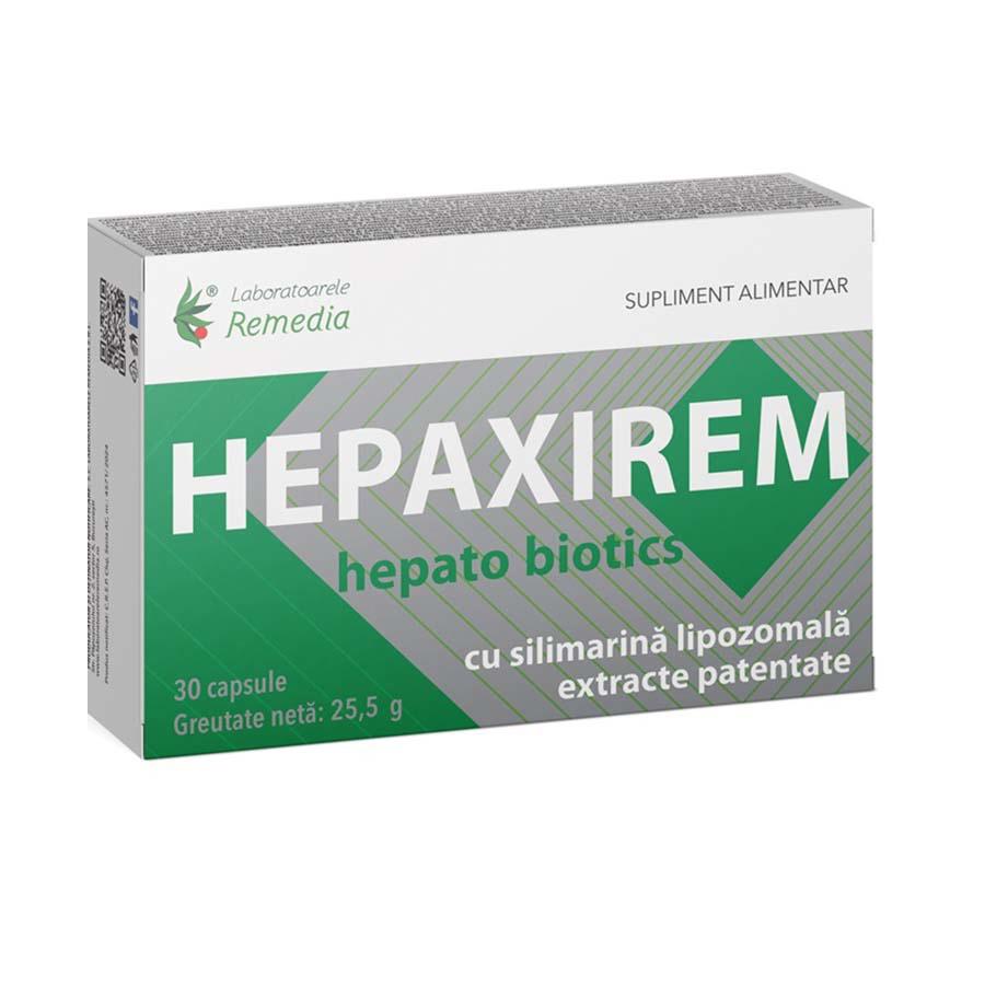 Hepaxirem Hepato Biotics 30 capsule Laboratoarele Remedia