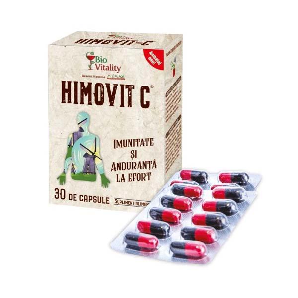 Himovit C Stimulator Imunitar Adaptogen 30 capsule Bio Vitality