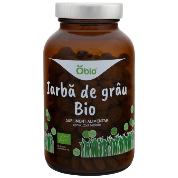 Iarba de Grau Eco 250 tablete Obio