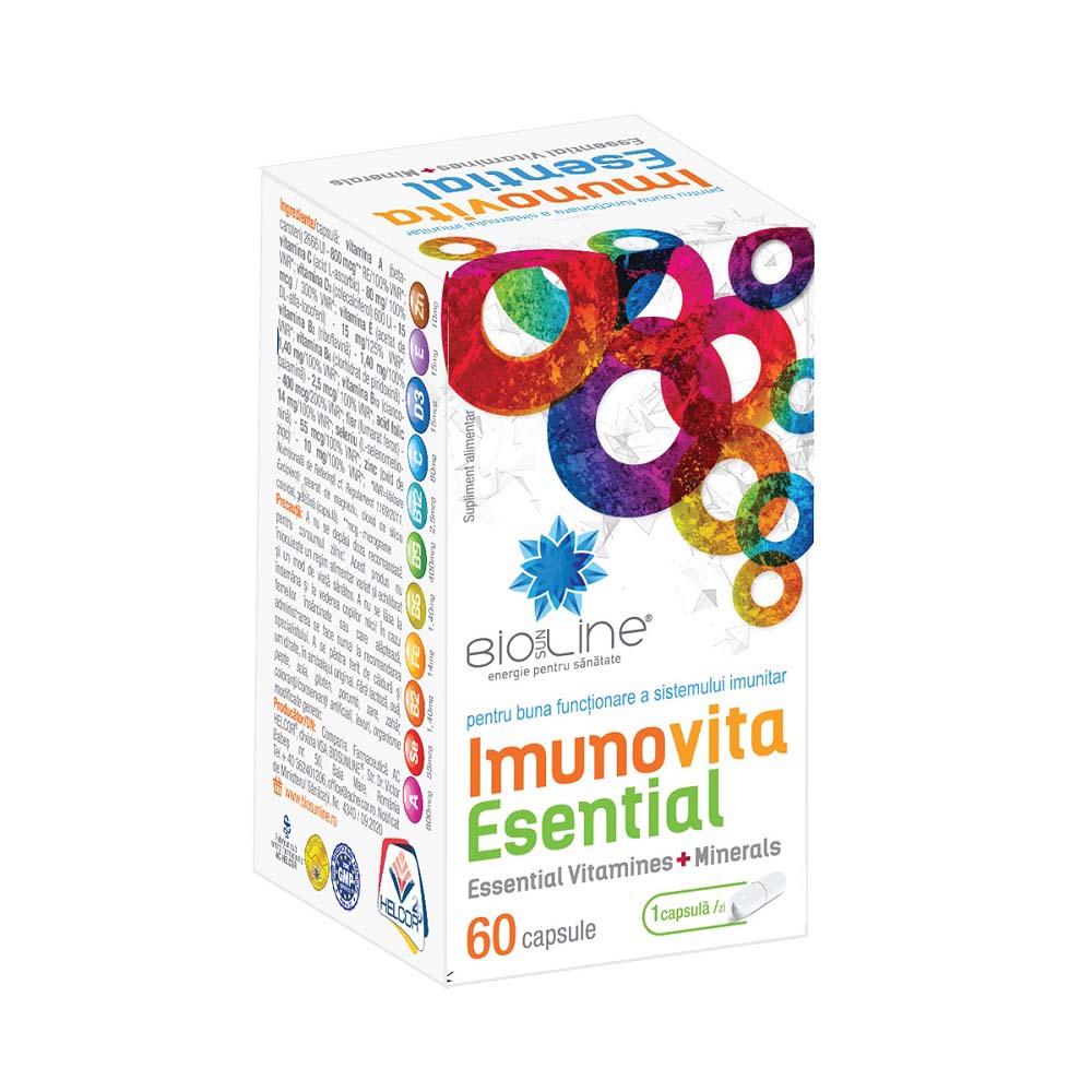 Imunovita Esential BioSunLine 60 capsule Helcor