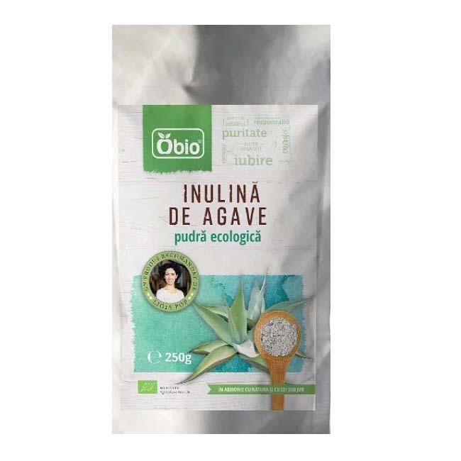 Inulina de Agave Pudra Eco 250 grame Obio