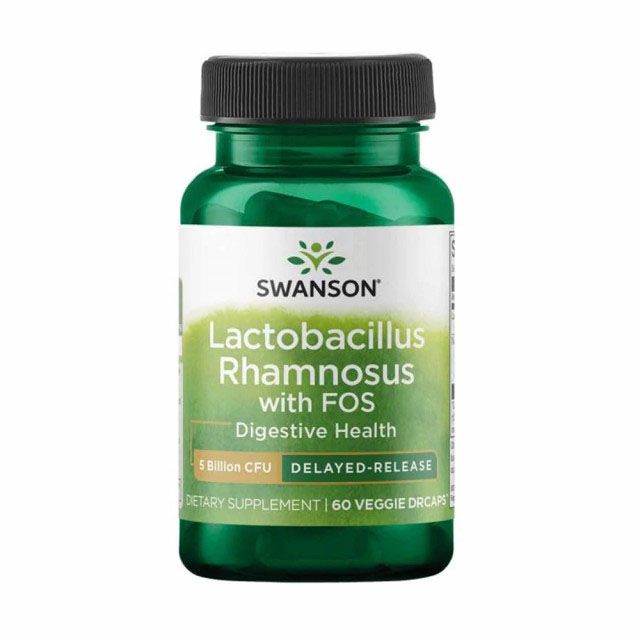 Lactobacillus Rhamnosus With FOS 60 capsule Swanson