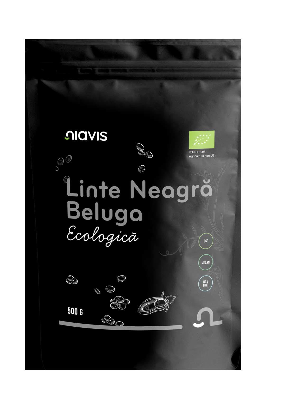 Linte Neagra Beluga Ecologica 500 grame Niavis