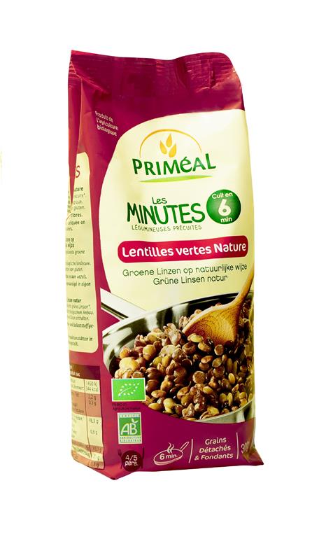 Linte Verde Natur Bio Les Minutes Primeal 300gr