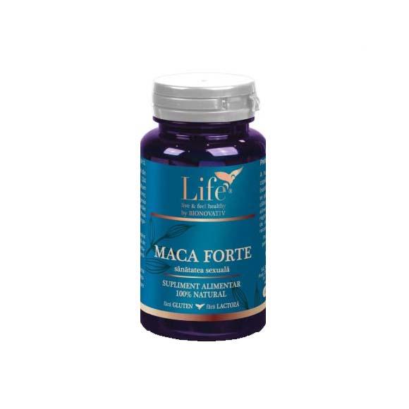 Maca Forte 60 capsule Bionovativ