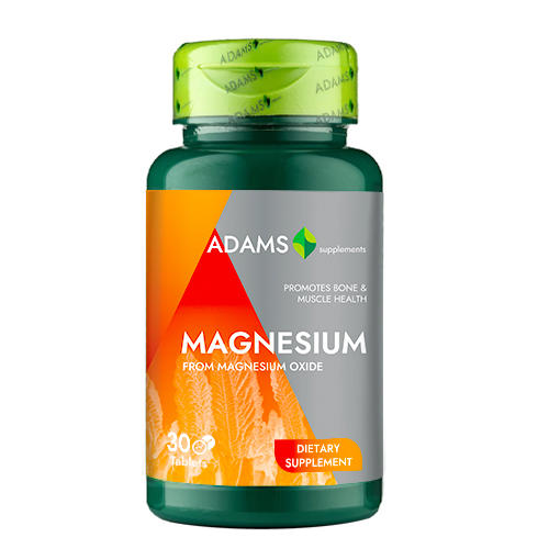 Magneziu 375mg Adams Vision 30cpr