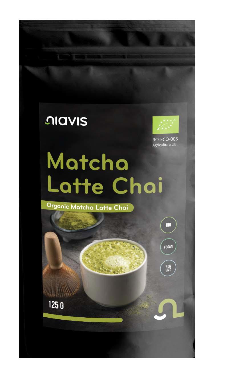 Matcha Latte Chai Ecologica 125 grame Niavis