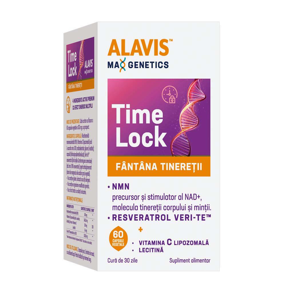 Max Genetics NMN TimeLock 60 capsule vegetale Alavis Maxima