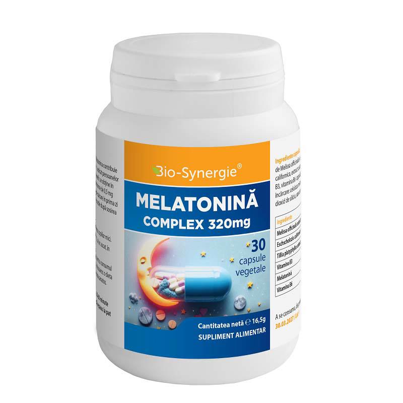 Melatonina Complex 320 miligrame 30 capsule Bio Synergie