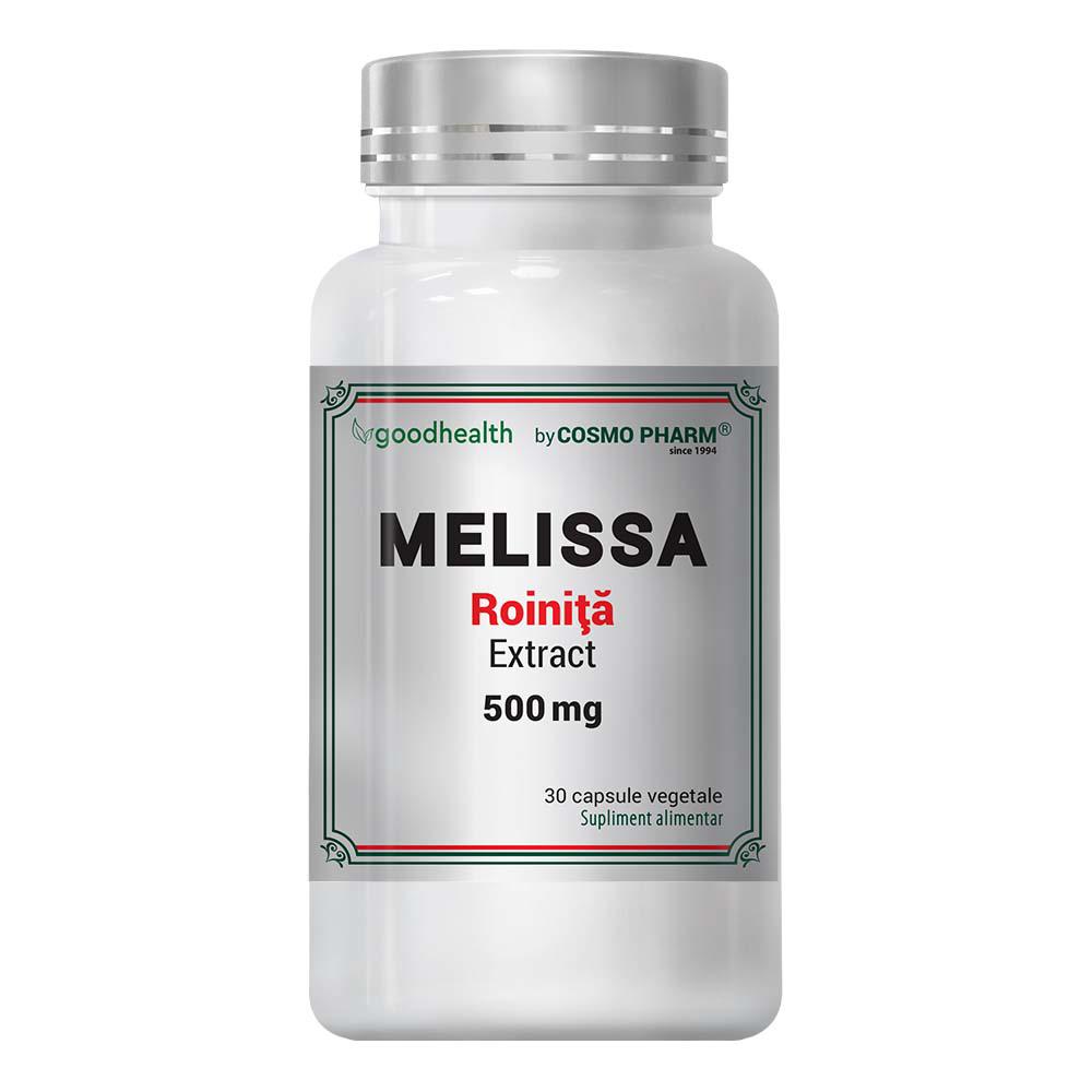 Melissa Extract 500 miligrame 30 capsule Cosmo Pharm