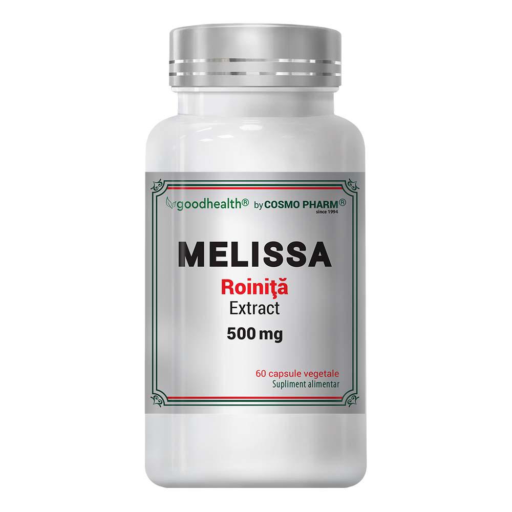 Melissa Extract 500 miligrame 60 capsule Cosmo Pharm