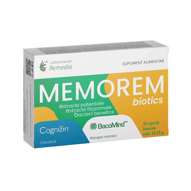 Memorem Biotics 30 capsule Laboratoarele Remedia