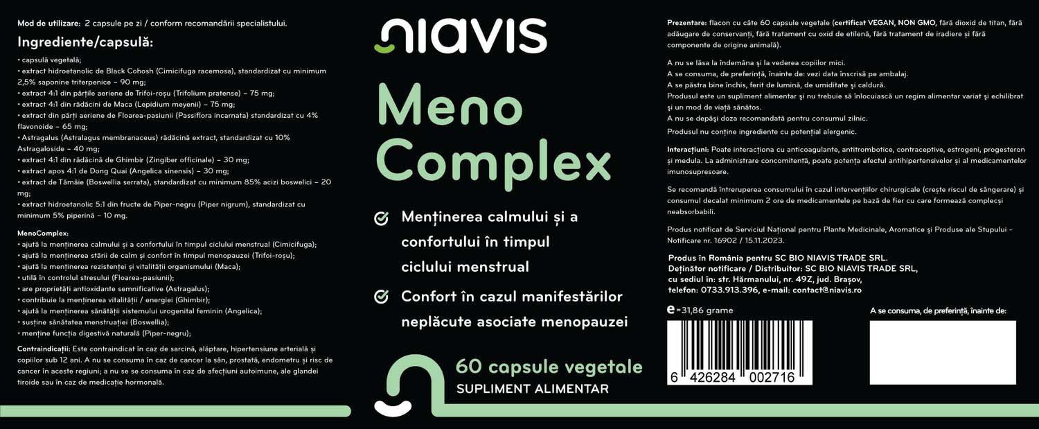 Menocomplex 60 capsule Niavis