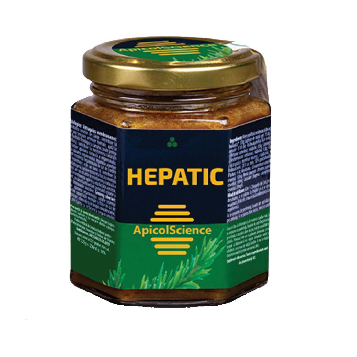 Miere Poliflora Hepatic 200 mililitri Apicolscience