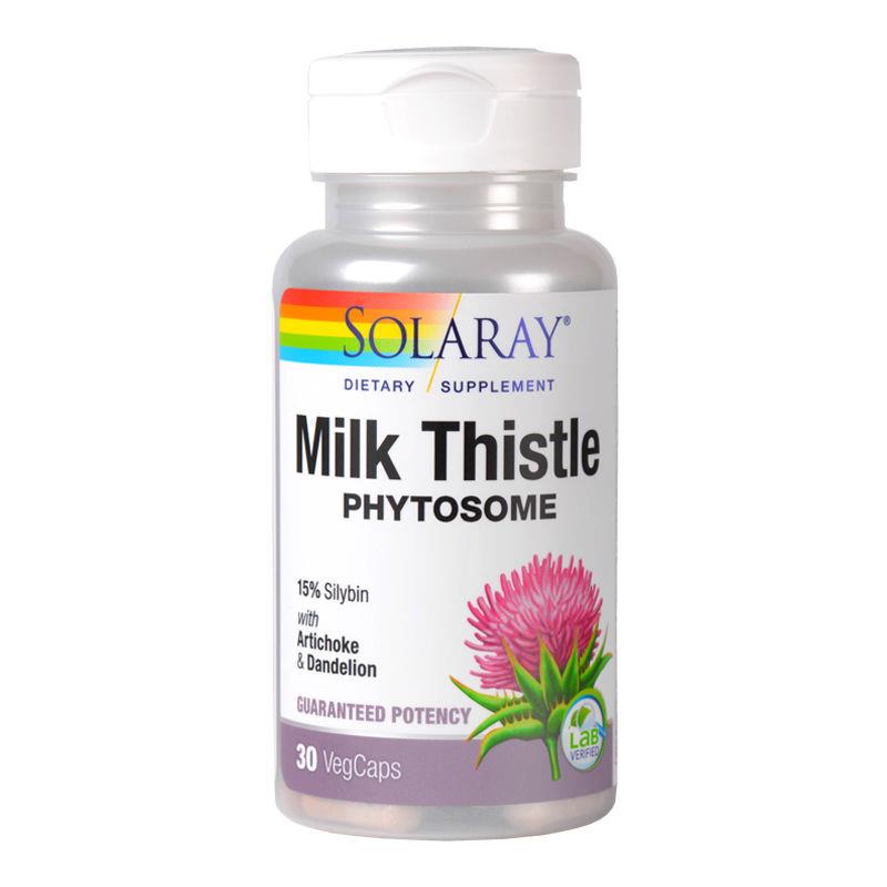 Milk Thistle Phytosome Solaray Secom 30cps