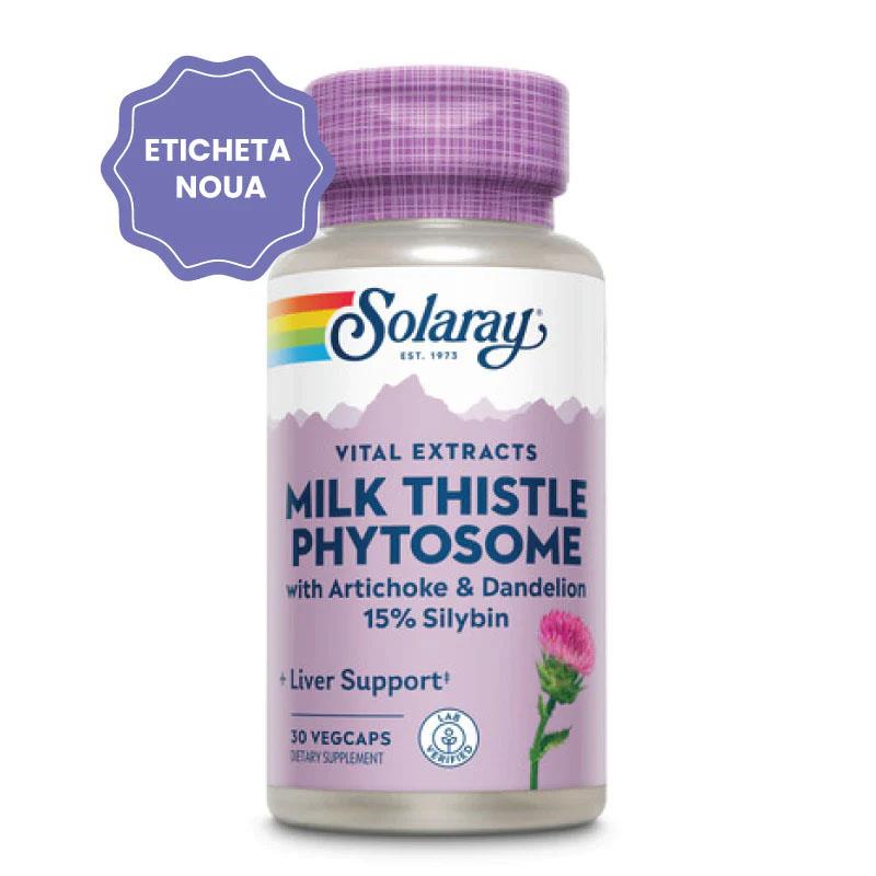 Milk Thistle Phytosome Solaray Secom 30cps