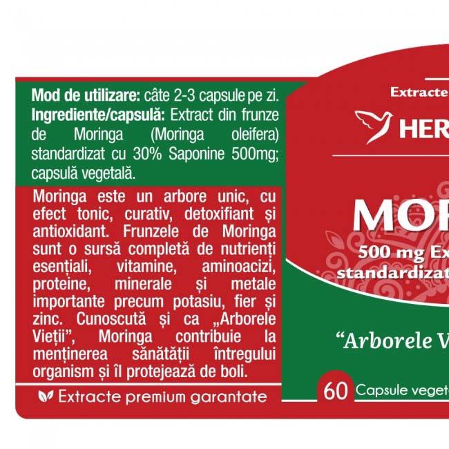 Moringa 60 capsule vegetale Herbagetica