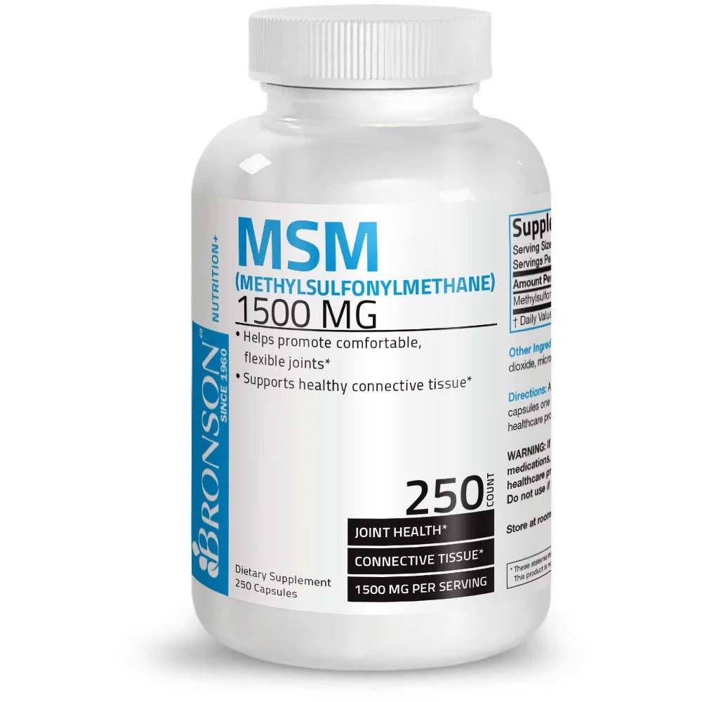 MSM 1500 miligrame 250 capsule Bronson Laboratories