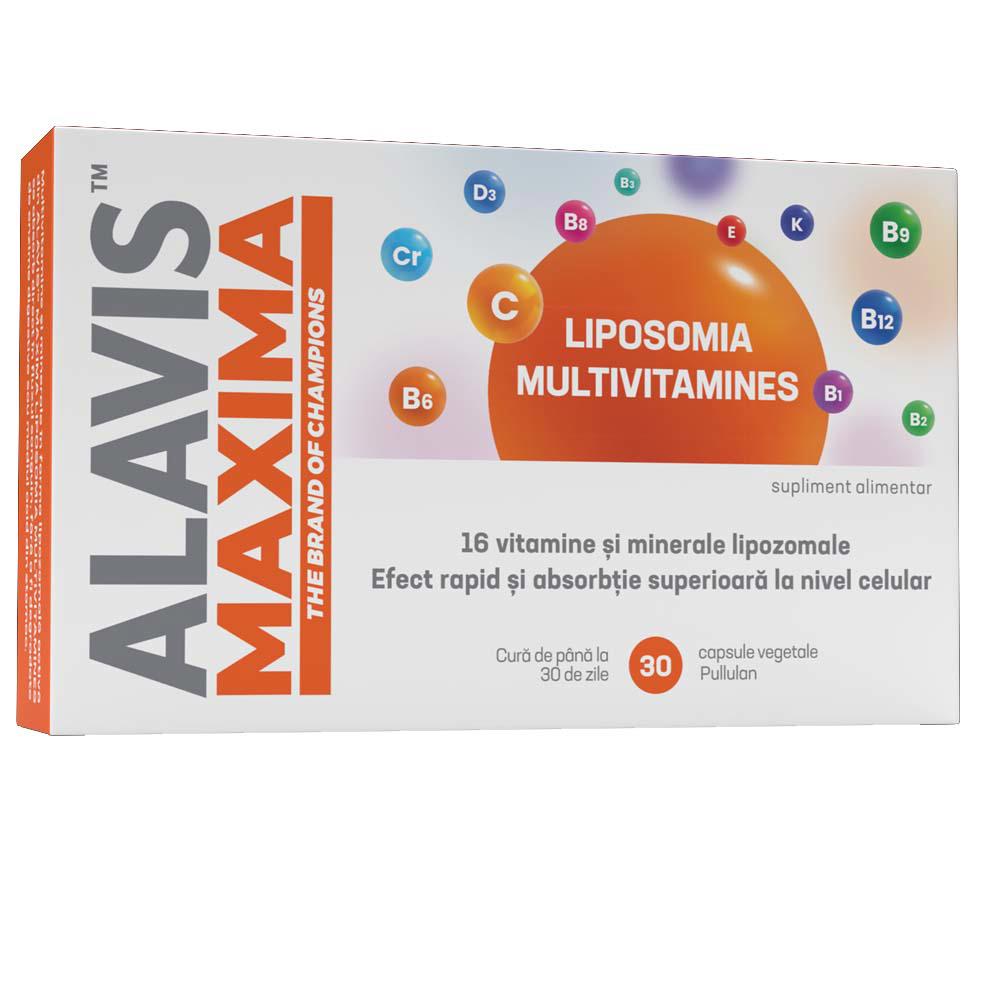 Multivitamine Liposomia 30 capsule vegetale Alavis Maxima