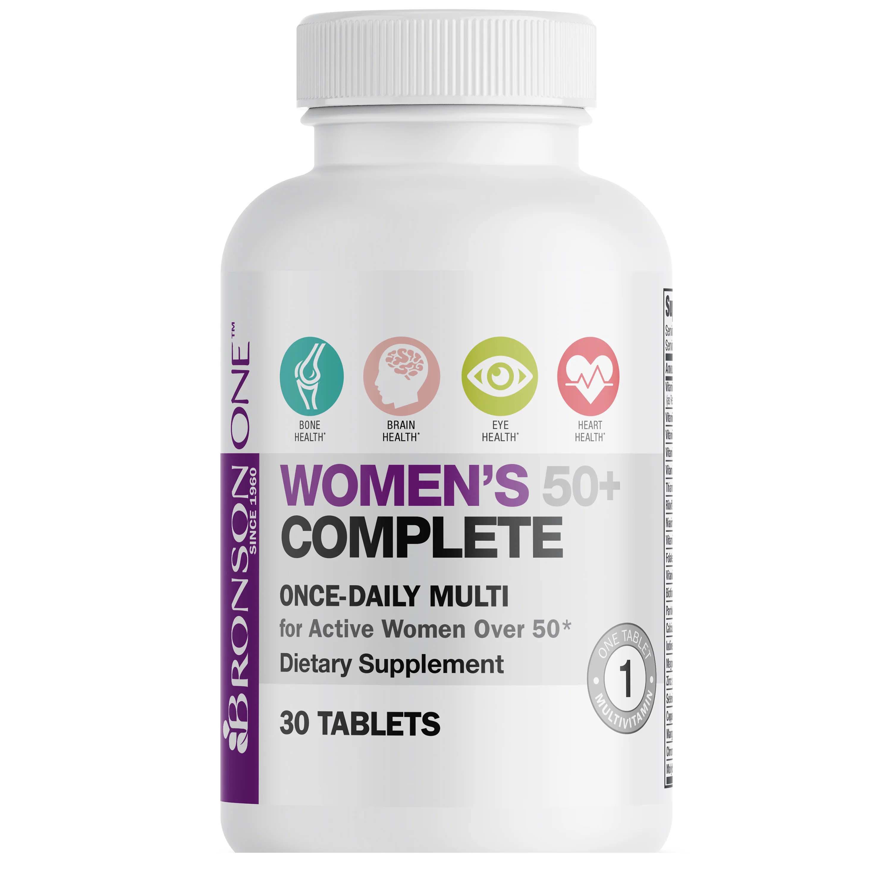 Multivitamine pentru Femei peste 50 Ani 30 tablete Bronson Laboratories