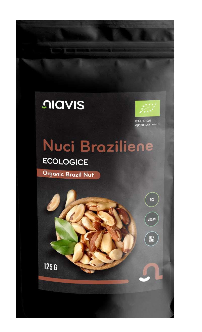 Nuci Braziliene Ecologice 125 grame Niavis