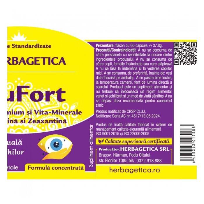 OcuFort 60 capsule Herbagetica