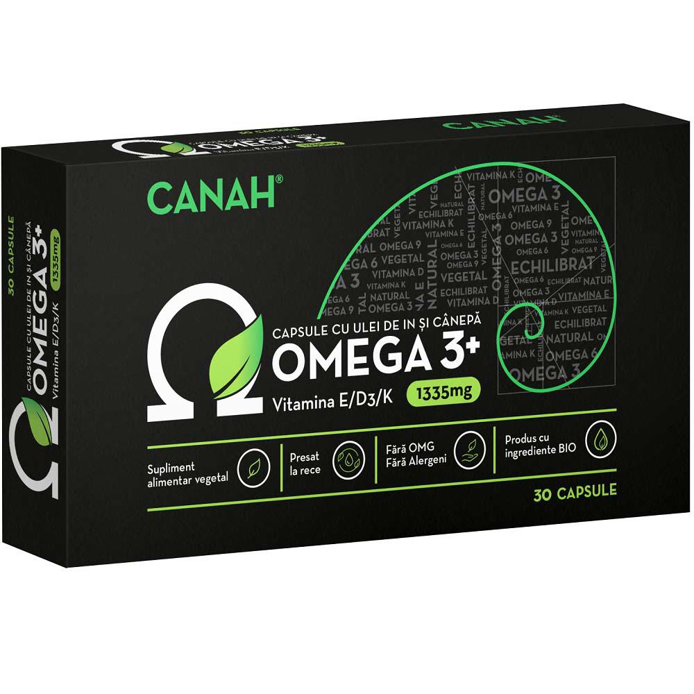 Omega 3+ 30 capsule Canah