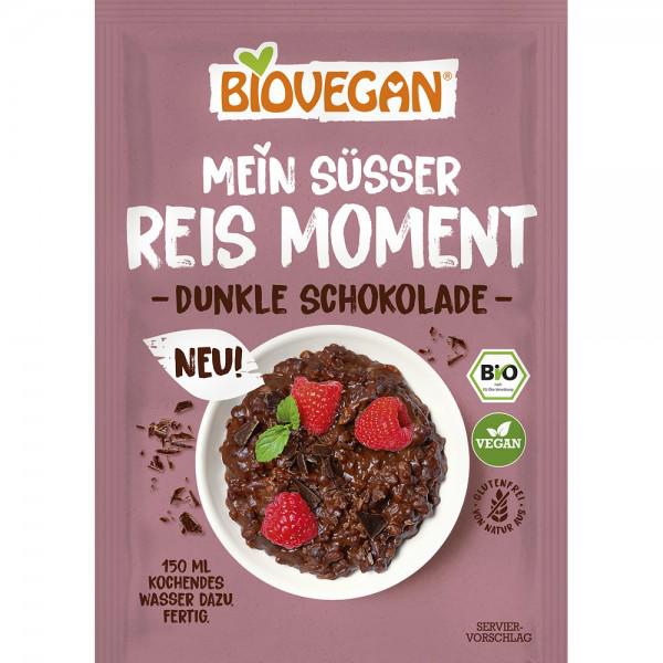 Orez Desert cu Ciocolata Neagra Fara Gluten Eco 60 grame Biovegan