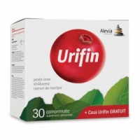 Pachet Urifin 30cpr + Ceai Urifin 20dz(cadou) Alevia