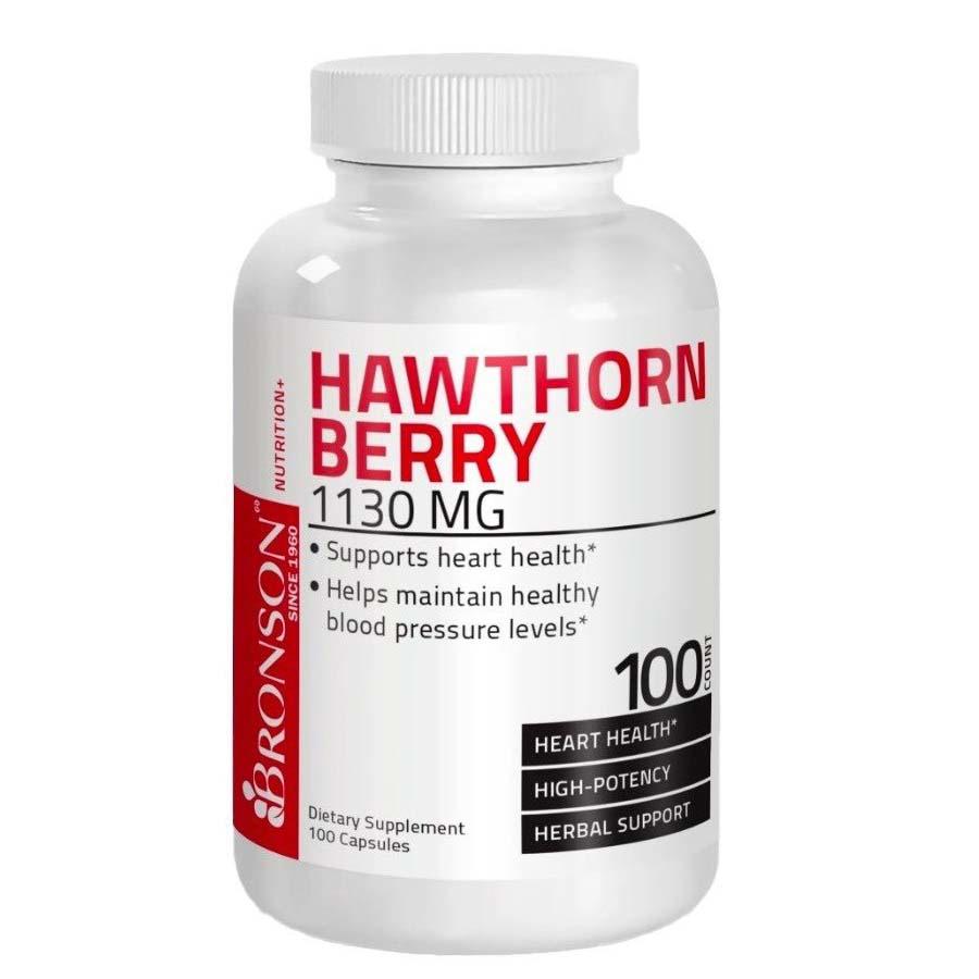 Paducel Hawthorn Berry 1130 miligrame 100 capsule Bronson Laboratories