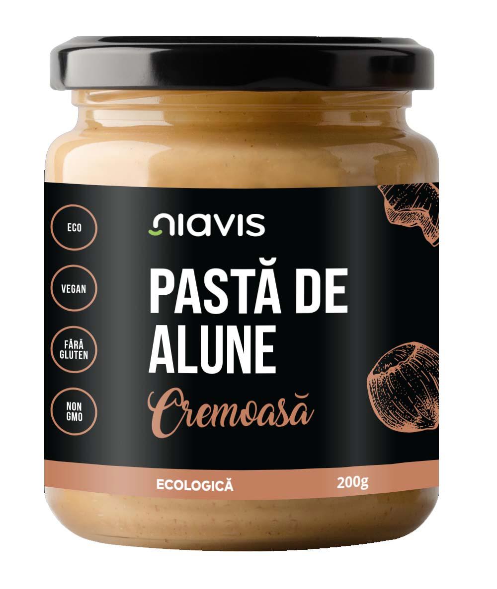 Pasta de Alune Cremoasa Ecologica 200 grame Niavis