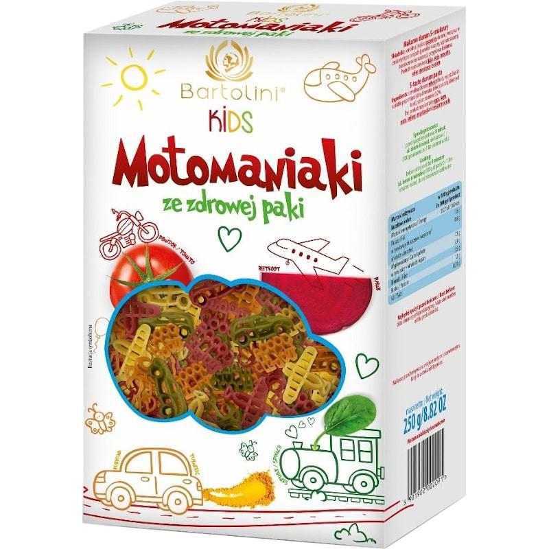 Paste de Grau Colorate pentru Copii Motomaniaki 250 grame Bartolini