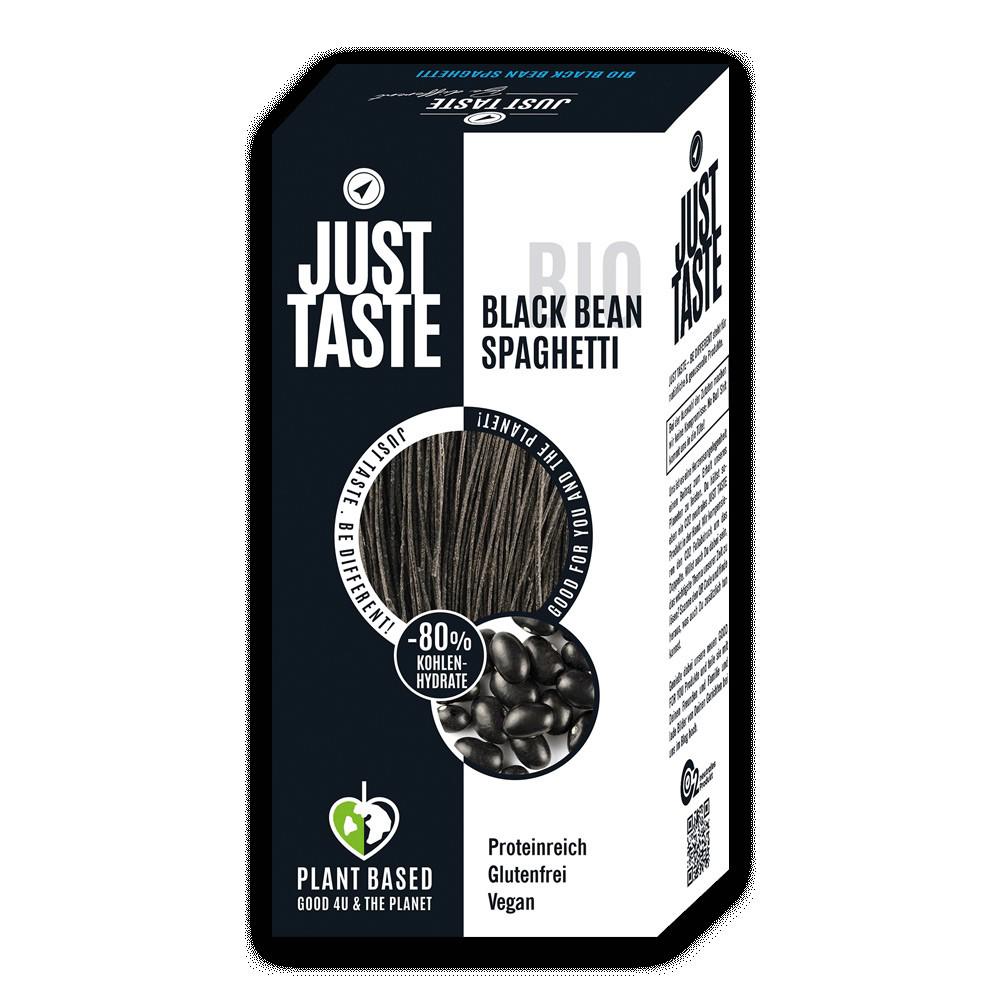 Paste Proteice Spaghete din Fasole Neagra Fara Gluten Eco 250 grame Just Taste