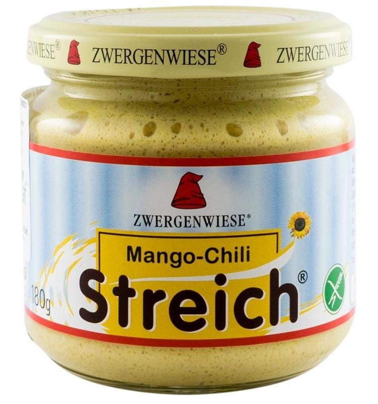 Pate Bio Vegetal cu Mango si Chilli Zwergenwiese 180gr